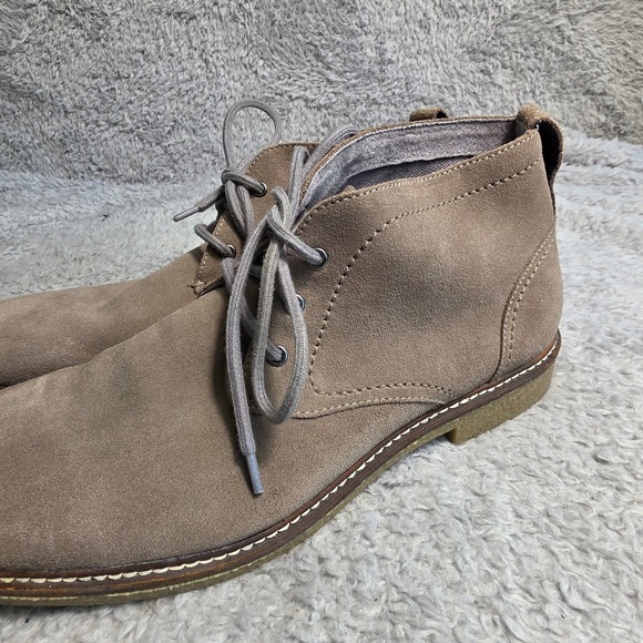 Gordon Rush Austin Chukka Boots Taupe Gray Suede Lace Up Mens 11 Excellent‎ main image 2